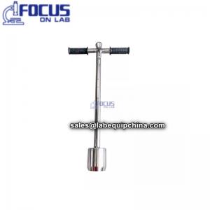 T-Handle 304 Stainless Steel Soil Sampler Soil Probe with scale