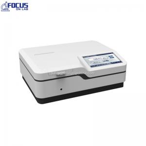Touch screen double beam uv vis spectrophotometer